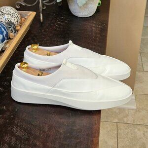 Wolf & Shepherd Men's Cruise TRE Slip On Sneakers, White, Sz 13